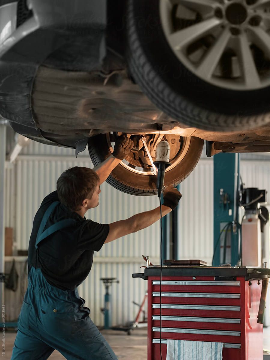 Professional car maintenance and servicing