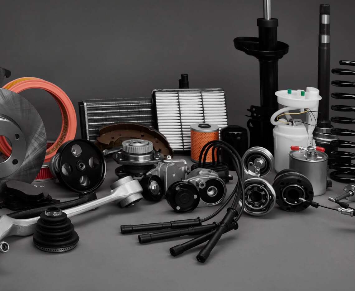 Automotive spare parts and components